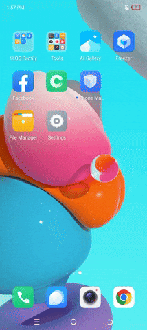 Steps to enable developer options on a Tecno Spark Go with Hi OS and Android 13.