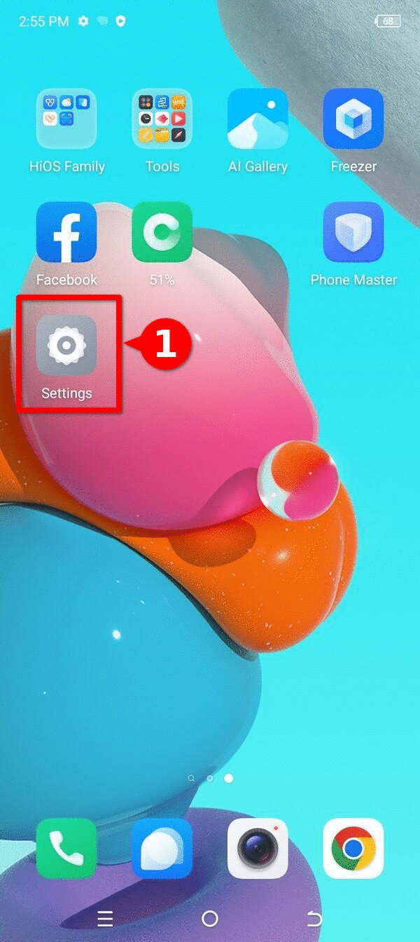 Steps to enable ADB on a Tecno Spark Go with Hi OS and Android 13.