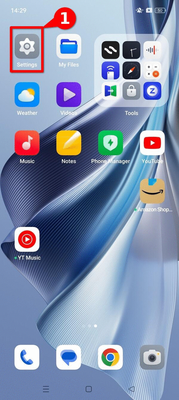 Steps to generate a bug report on a OPPO Reno 10 utilizando Android 13