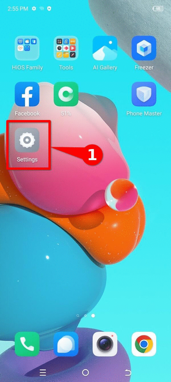 Pasos para generar un reporte de errores en un dispositivo Tecno Spark Go con Hi OS utilizando Android 13